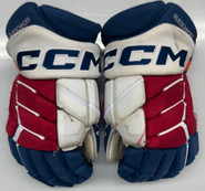 CCM JetSpeed Pro Stock Hockey Gloves 15" NHL/ AHL Used RUESCHHOFF