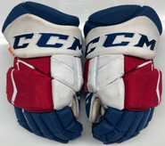 CCM JetSpeed Pro Stock Hockey Gloves 14" NHL/ AHL Used 