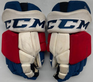 CCM HGTKPP Pro Stock  Hockey Gloves 14" WolfPack AHL Used  EMBERSON  (3)