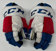 CCM HGTKPP Pro Stock  Hockey Gloves 14" WolfPack AHL Used Whelan