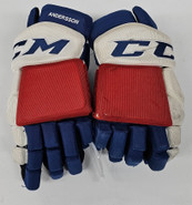CCM HGSTPP Pro Stock Hockey Gloves 14" AHL used Andersson