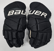 Bauer Vapor 2X Pro Custom Pro Stock Hockey Gloves 14" Black NHL Used Smith (2)