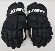 Bauer Supreme 2S Pro Stock Custom Hockey Gloves 14" Boston Bruins NHL Used