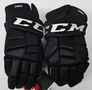 CCM SUPER TACKS HGST Pro Stock Custom Hockey Gloves 15" Bruins Carlo NHL New