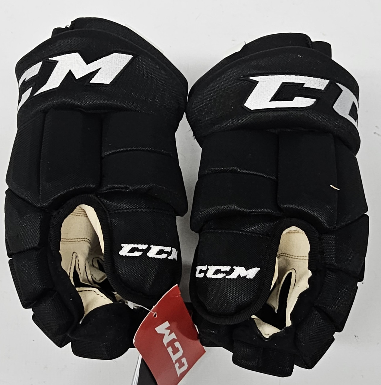 CCM HGTKPP Pro Stock Hockey Gloves 14 New York Rangers used #28 - DK's  Hockey Shop