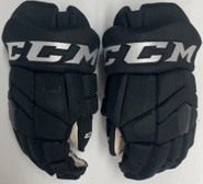 CCM HGTK Pro Stock Custom Hockey Gloves 14" NHL Bruins Used