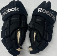 Reebok 10KN Pro Stock Custom Hockey Gloves 15" Bruins Mcquaid Used