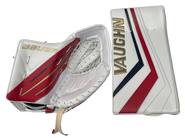 Bauer Hyperlite Pro Goalie Glove and Vaughn SLR2 Blocker Pro Stock NHL PANTHERS KNIGHT NEW (2)