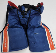 CCM HP45X Pro Stock Hockey Pants Custom Large Islanders NHL AHL Used (5)