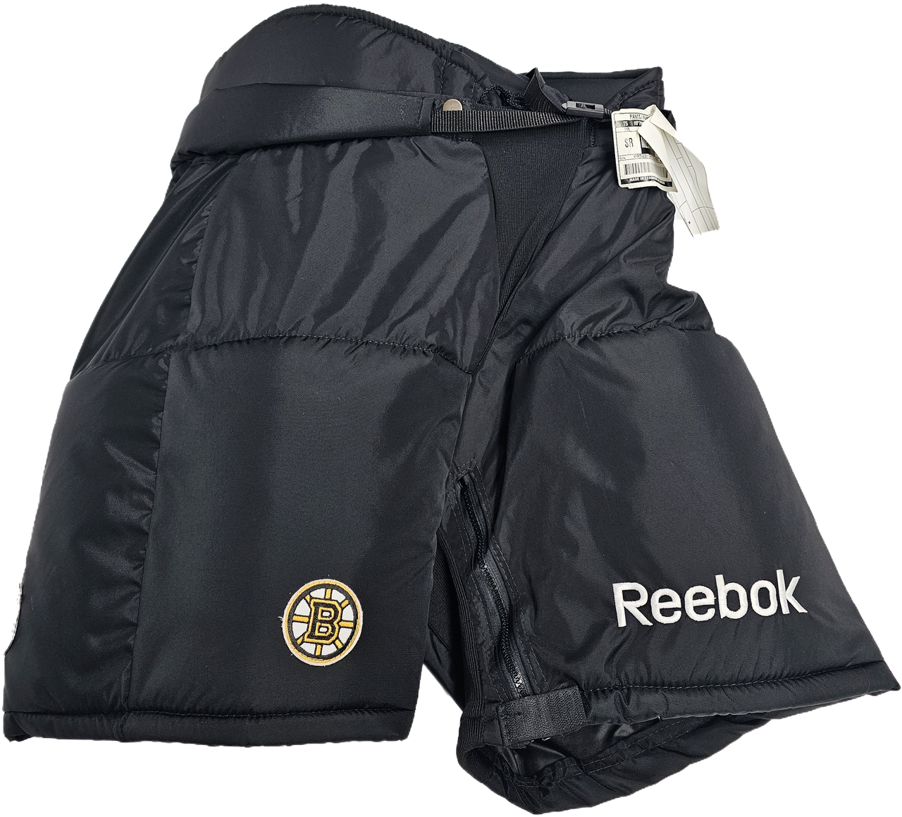 Reebok MHP7000 Custom Pro Stock Hockey Pants Black Medium Boston Bruins NHL  New - DK's Hockey Shop