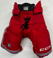 CCM HP45 Pro Stock Hockey Pants Large New York Rangers Used NHL (2)