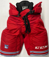 CCM HP45 Pro Stock Hockey Pants Large New York Rangers Used NHL (3)