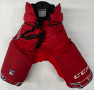  CCM HP45 Pro Stock Hockey Pants Large New York Rangers Used NHL (4)