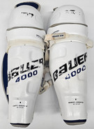 Bauer 4000 Sr Shin Guards Pads 16" Used
