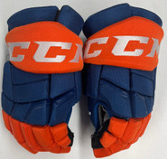 CCM HGQLXP Pro Stock Hockey Gloves 14" Islanders AHL NHL used (3)