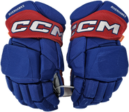 CCM Jetspeed Pro Stock Custom Hockey Gloves 15" UML NCAA USED #21