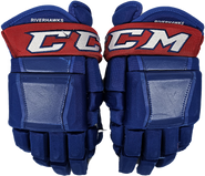 CCM HG97 Pro Stock Custom Hockey Gloves 15" UML NCAA Used