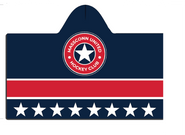 MassConn United Sublimated Fleece Hooded Blanket