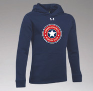 MassConn United Under Armour Hustle Cotton Hoodie Youth