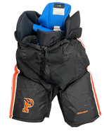 Bauer Nexus Pro Stock Hockey Pants Custom Black LARGE Used Princeton NCAA