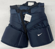 Nike Custom Pro Hockey Goalie Pants NEW Small Pro Stock Navy Blue