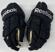 Reebok 10KN Pro Stock Custom Hockey Gloves 15" Bruins McQuaid NEW