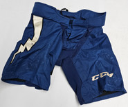 CCM PP90 Custom Pro Stock Hockey Pant Shell Cover Royal Blue Large Used NHL