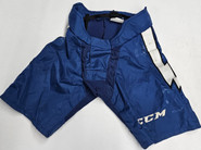 CCM PP90 Custom Pro Stock Hockey Pant Shell Cover Royal Blue Large Used NHL (2)