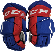 CCM Jetspeed Pro Stock Custom Hockey Gloves 15" UML NCAA USED (2)
