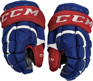 CCM HG12 Pro Stock Custom Hockey Gloves 13" UML NCAA USED
