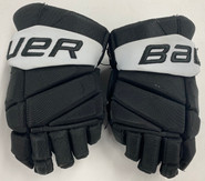 Bauer Vapor Hyperlite Pro Stock Custom Hockey Gloves 14" PC NCAA Used (19)