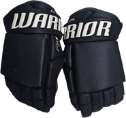 Warrior AX1 Pro Stock Custom Hockey Gloves 13" Navy Blue NHL SON