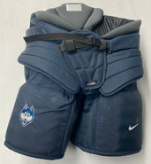 Nike Custom Pro Goalie Hockey Pants NCAA Navy Blue XL UConn Bauer