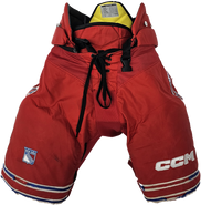 CCM HPTK Custom Pro Stock Hockey Pants Large New York Rangers NHL Used (4)