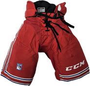 CCM HP45 Custom Pro Stock Hockey Pants Medium New York Rangers NHL Used (7)