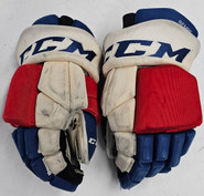 CCM HGTKPP Pro Stock  Hockey Gloves 15" WolfPack Rempe AHL Used (2)