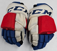 CCM HGTKPP Pro Stock  Hockey Gloves 14" WolfPack AHL Used (3)