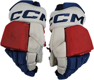 CCM HGTKPP Pro Stock  Hockey Gloves 14" WolfPack AHL Scanlin Used