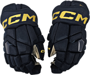 CCM HGTK Pro Stock Hockey Gloves 13"  Blues AHL NHL Rosen used