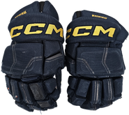 CCM HGQL Hockey Gloves 13" AHL Pro Stock Thunderbirds Washkurak Used