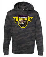 Berkshire Bruins Independent Trading Midweight Hooded Sweatshirt Youth Adult Camo