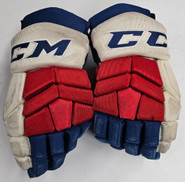 CCM HGTK Pro Stock Custom Hockey Gloves 13" Hartford Wolfpack Used