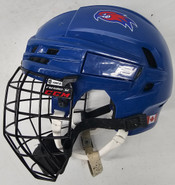 CCM SuperTacks X Pro Hockey Helmet Pro Stock Medium NCAA Used #24 UML