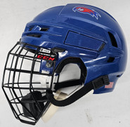 CCM SuperTacks X Pro Hockey Helmet Pro Stock Large NCAA Used #9 UML