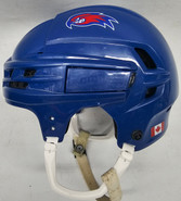 CCM SuperTacks X Pro Hockey Helmet Pro Stock Medium NCAA Used #12 UML