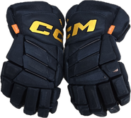 CCM Jetspeed Pro Stock  Hockey Gloves 14" Thunderbirds AHL Coghlan Used