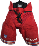 CCM HP45 Pro Stock Hockey Pants Large New York Rangers NHL Used (4)