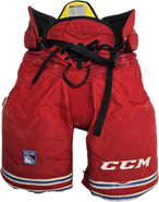 CCM HPTK Custom Pro Stock Hockey Pants Medium New York Rangers NHL Used (4)