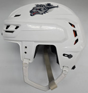 CCM TACKS 710 PRO STOCK HOCKEY HELMET MEDIUM WHITE  WOLFPACK #32