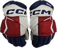 CCM Jetspeed Hockey Gloves 15" NHL Pro Stock WolfPack Robertson Used (2)
